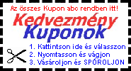 KedvezményKuponok, kedvezményes kuponok, rengeteg kedvezménykupon